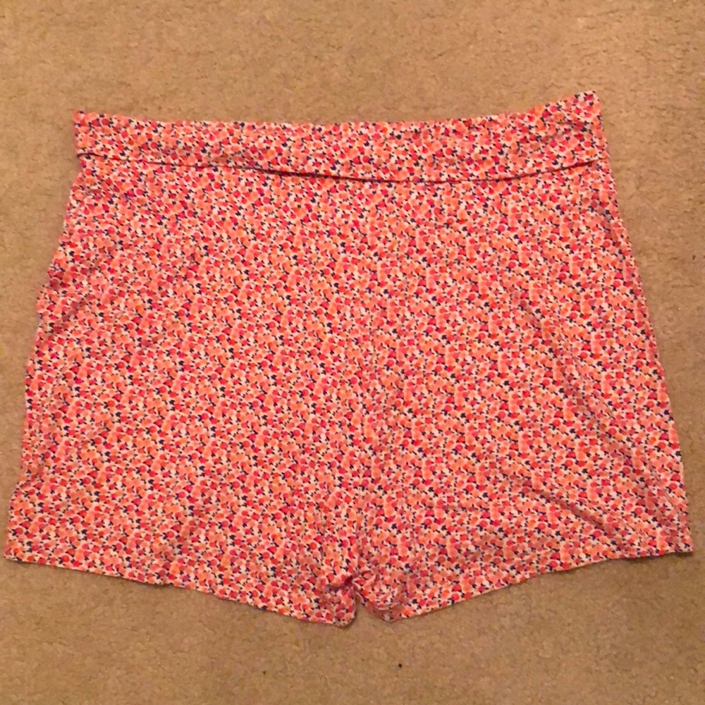 Garnet Hill silky soft cotton pajama shorts